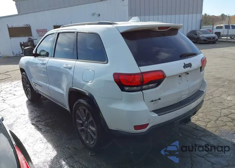 2016 Jeep Grand Cherokee Limited 75Th Anniversary z USA, uszkodzony, nr VIN 1C4RJFBG8GC398911